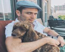 Woodell is an animal lover and also has a furry member in his family. He loves to cuddle him and spend time with him.